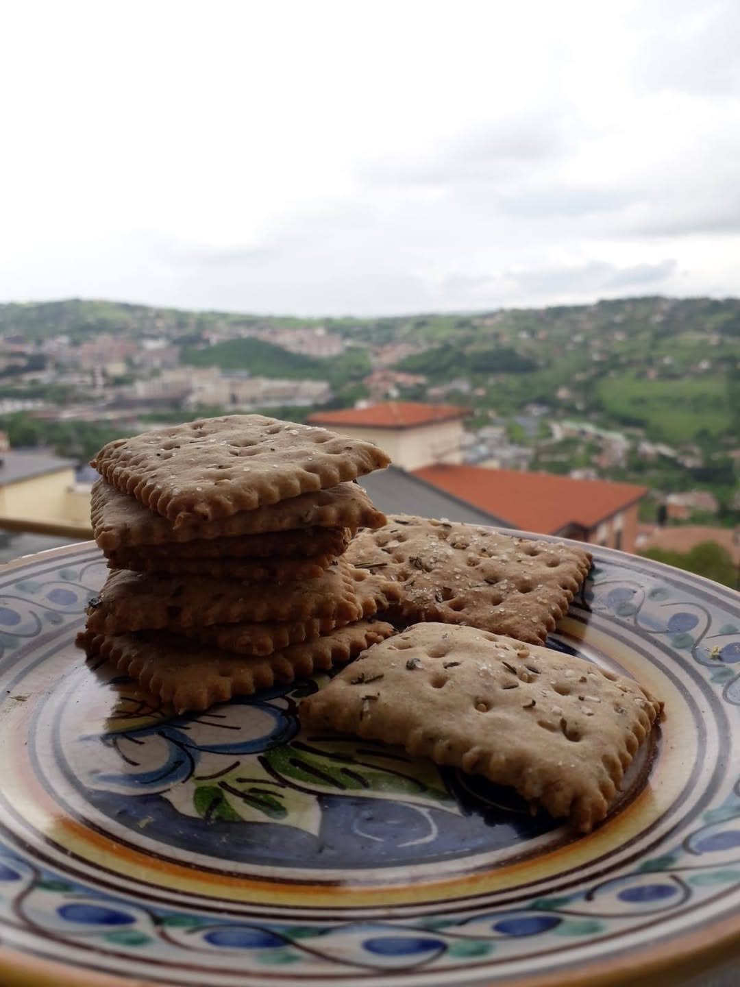 Crackers integrali fatti in casa